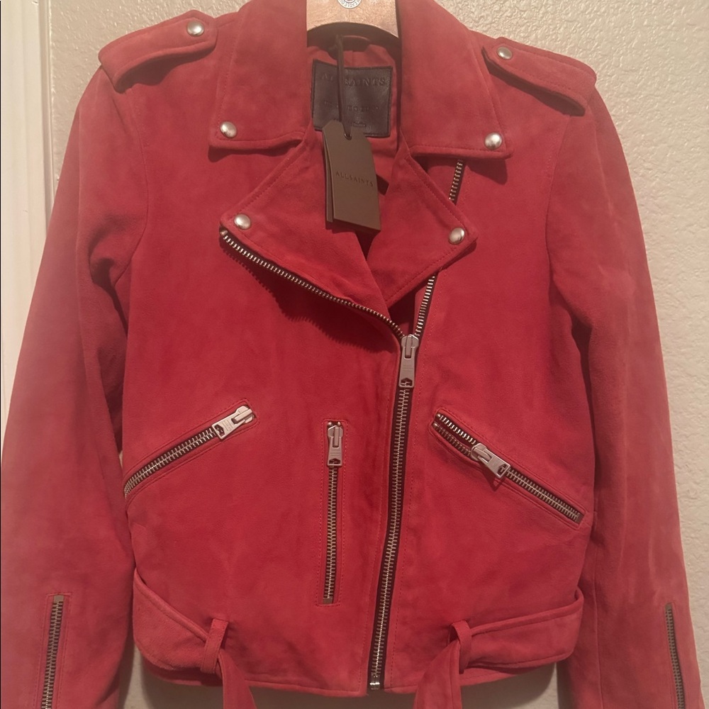 ALLSAINTS Balfern Size US 8 Raspberry Pink